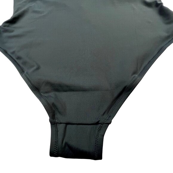 SKIMS Shaping Swim Underwire One Piece Gunmetal Womens 4X - Picture 8 of 12